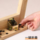 Sanmeng foldable solid wood coffee table simple 2025 new style