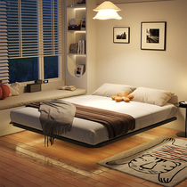 Iron Art Suspended Bed Frame Steel Frame Double Bed home Modern minimalist rental house Single iron bed No headboard iron frame bed