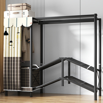 Free Fitting Wardrobe Bedroom Home Simple Cloth Wardrobe Rental room with hanging closet Folded Containing Cabinet sturdy and durable