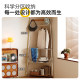 Sanmeng Bauhaus corner coat rack metal floor-standing coat rack bedroom living room multi-layer storage rack storage rack