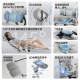 Reclining lumbar support ergonomic chair