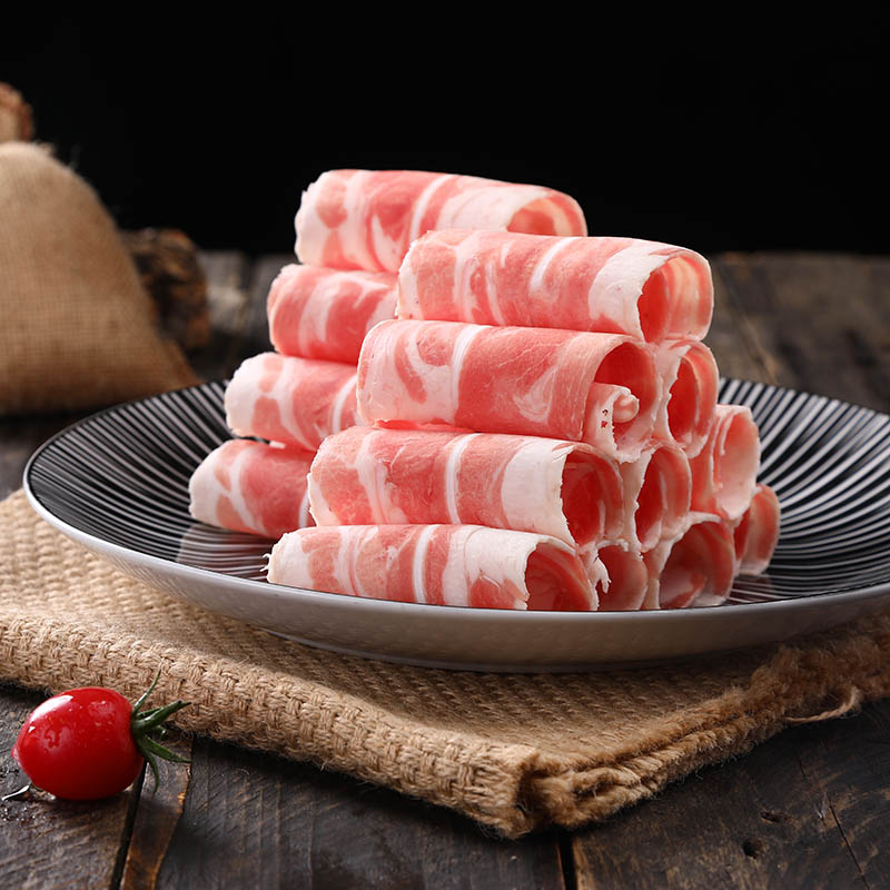 大庄园羔羊肉片500g*3涮羊肉调理非原切羔羊涮火锅肉片老北京火锅