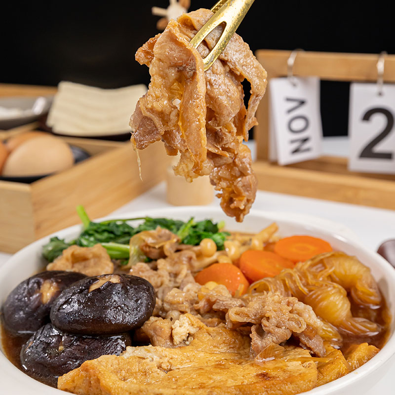 大庄园 日式烧汁肥牛家庭烤肉煎烤食材日式料理烤肉200g*5