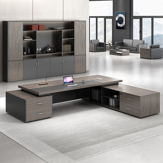 Office boss desk single custom president desk large desk fashion large office desk Beijing office furniture
