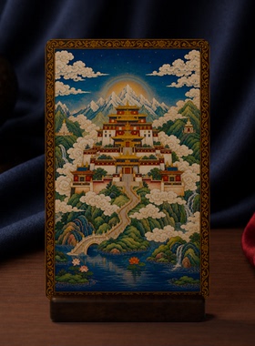 祖师传承汉传小卡僧侣画像图案双面满版印刷高清便携文创收藏卡