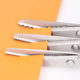 Triangular Wave Lace Scissors ຫນ້າທໍາອິດຮູບແບບຮູບພາບ