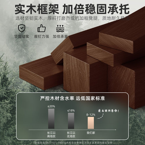 实木换鞋凳小凳子家用结实小板凳客厅沙发凳简约创意茶几软包矮凳 - 图2