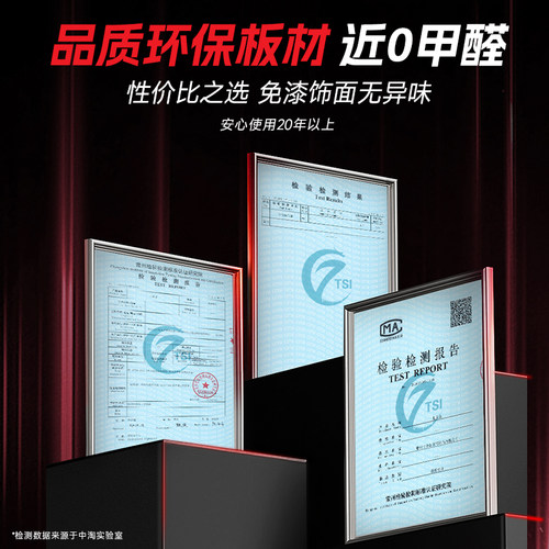 新款台式电脑桌小型家用可放打印机卧室床边桌单人迷你移动小桌子 - 图1