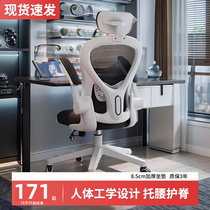 Ergonomic chair Home for long sitting comfortable Waist Computer chair backrest Dormitory Electric Race Chair Male Office Chair Seat