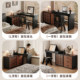 Italian lacquered dressing table chest