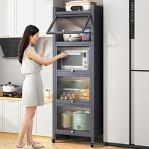 Dining Side Cabinet Narrow Slit Living Room Leaning Against Wall Locker Iron Art Containing Cabinet Stainless Steel Cabinet Home Kitchen Extremely Narrow Side Cabinet