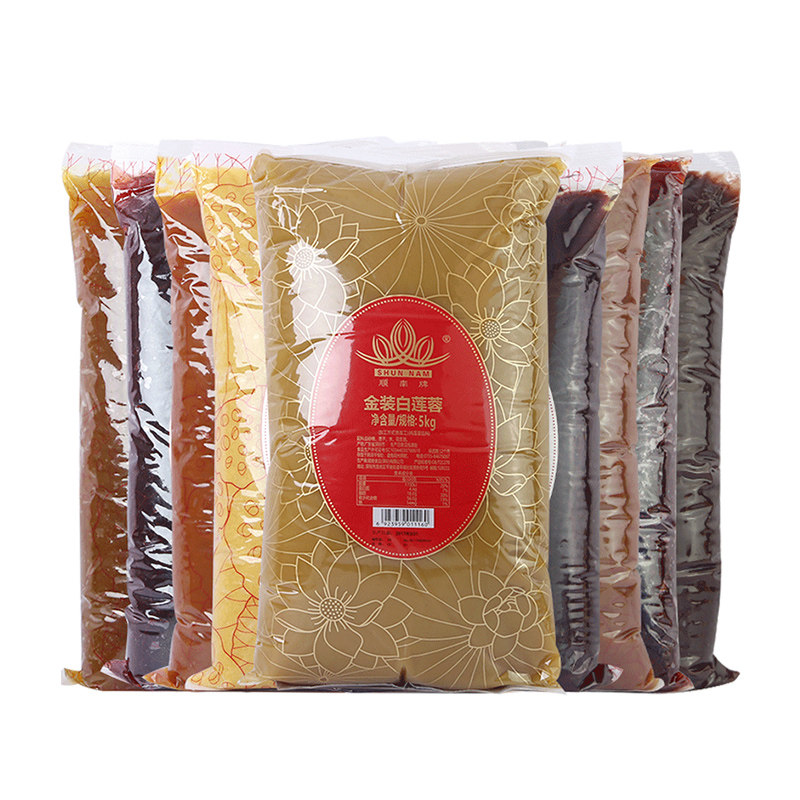 金装白莲蓉低糖纯湘莲顺南烘焙原料 倍客食品其他烘焙半成品