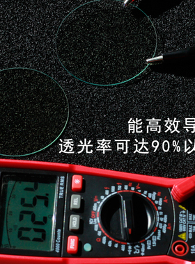 圆形低阻ITO导电玻璃原片