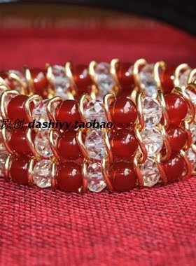 玉髓遮伤疤玛瑙日韩风百搭手链