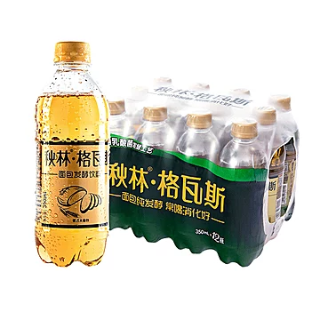 百亿补贴14.9！秋林格瓦斯发酵汽水350ml*6