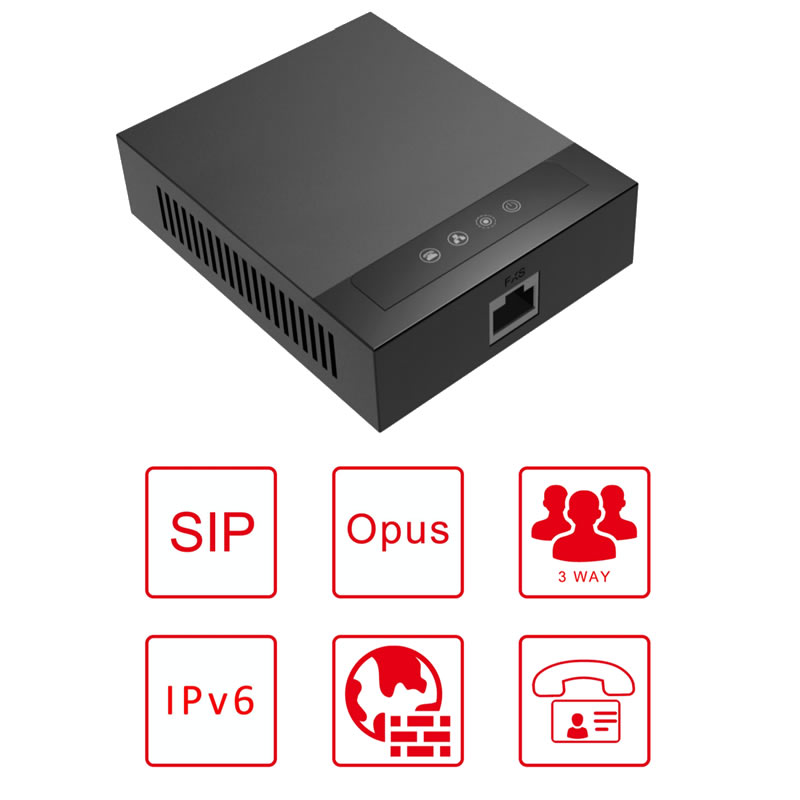 深简G01单口IP模拟电话适配器ATA Gateway网关SIP协议1FXS便携USB供电5V电源便宜可做IP话机固话语音分机VoIP - 图1