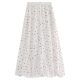 Polka dot flower bud skirt for women in summer 2025 new French style