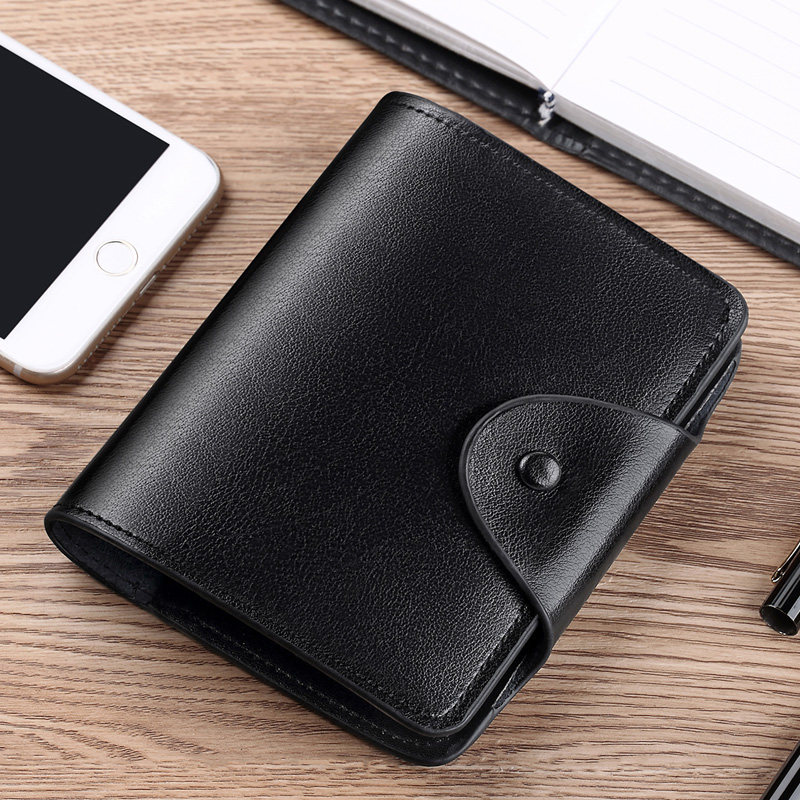 牛皮卡包男大容量女简约卡套钱包 瑞贝卡罗西卡包