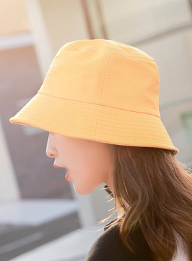 网红女夏百搭日系学生遮阳帽子
