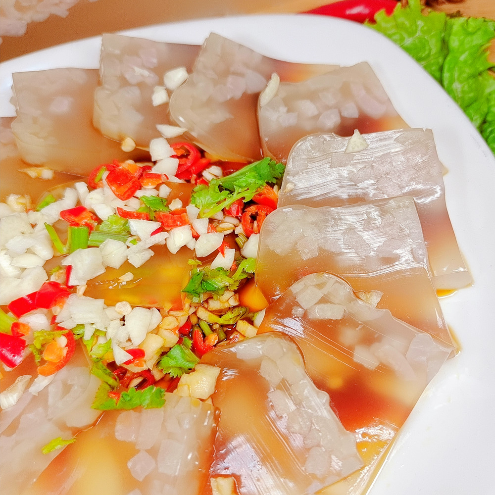 皮冻东北特产正宗猪皮水晶即食冻子下酒菜无胶慢火熬制皮冻速食