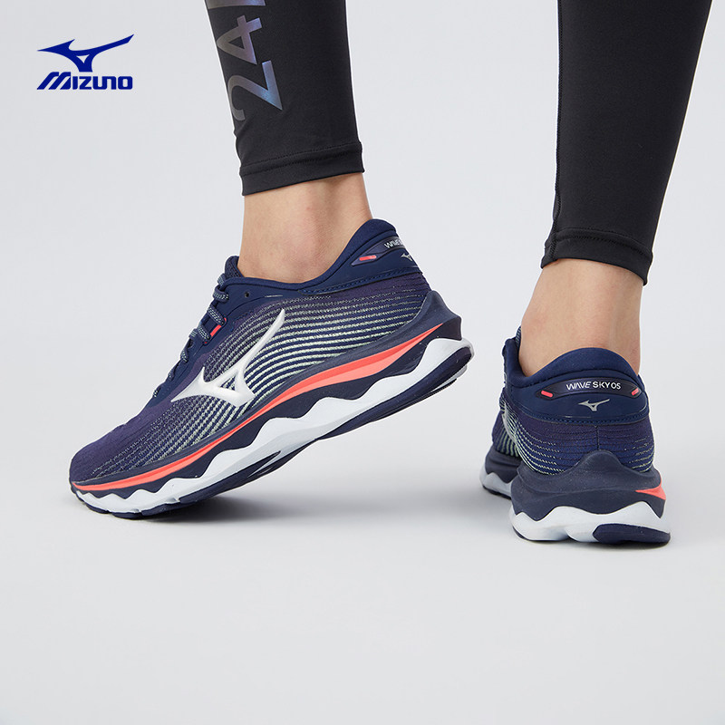 mizuno 21新款男缓震包裹专业跑步鞋 迈盛悦合运动户外跑步鞋
