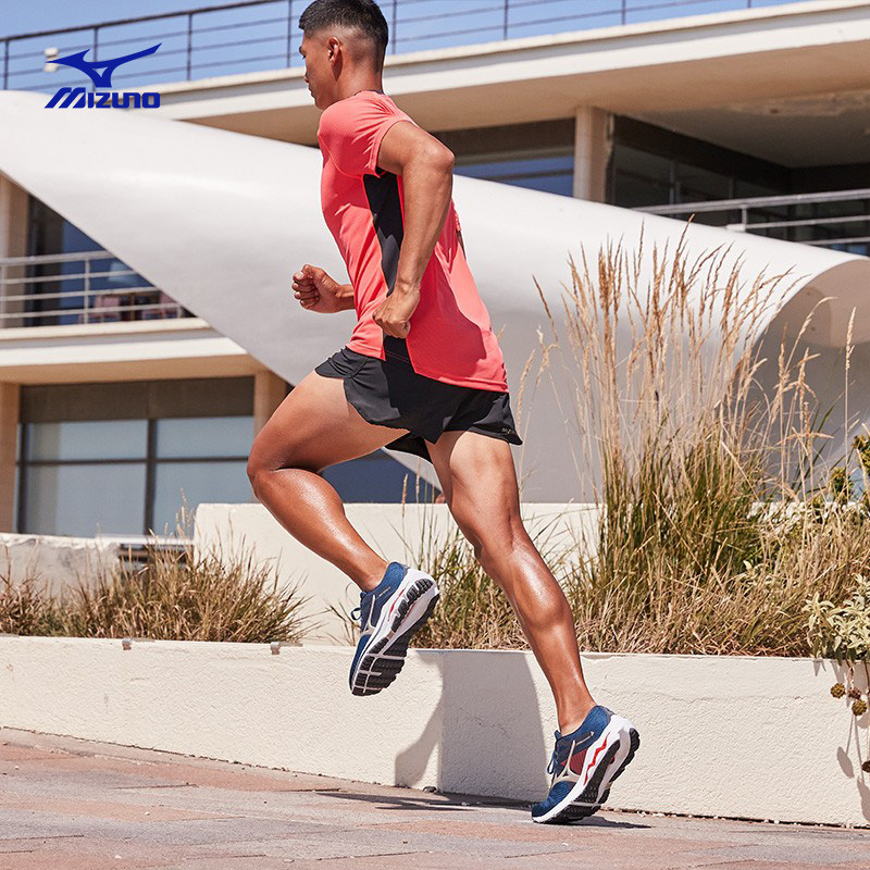 mizuno运动21新品男慢跑步鞋 迈盛悦合运动户外跑步鞋