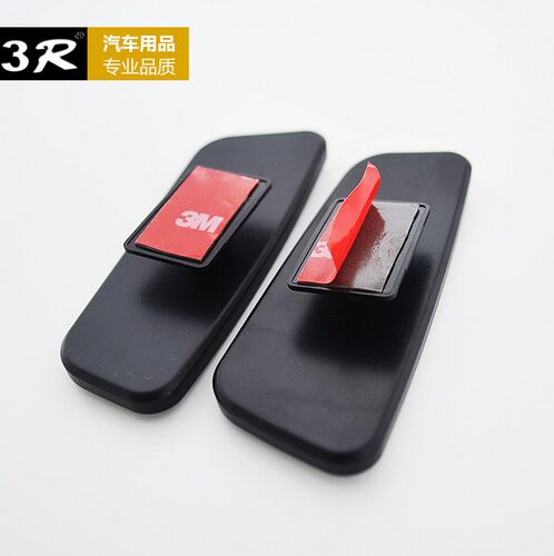 3R高清倒车镜汽车面包小货车后视镜大号小圆镜盲点广角可调反光镜 - 图2
