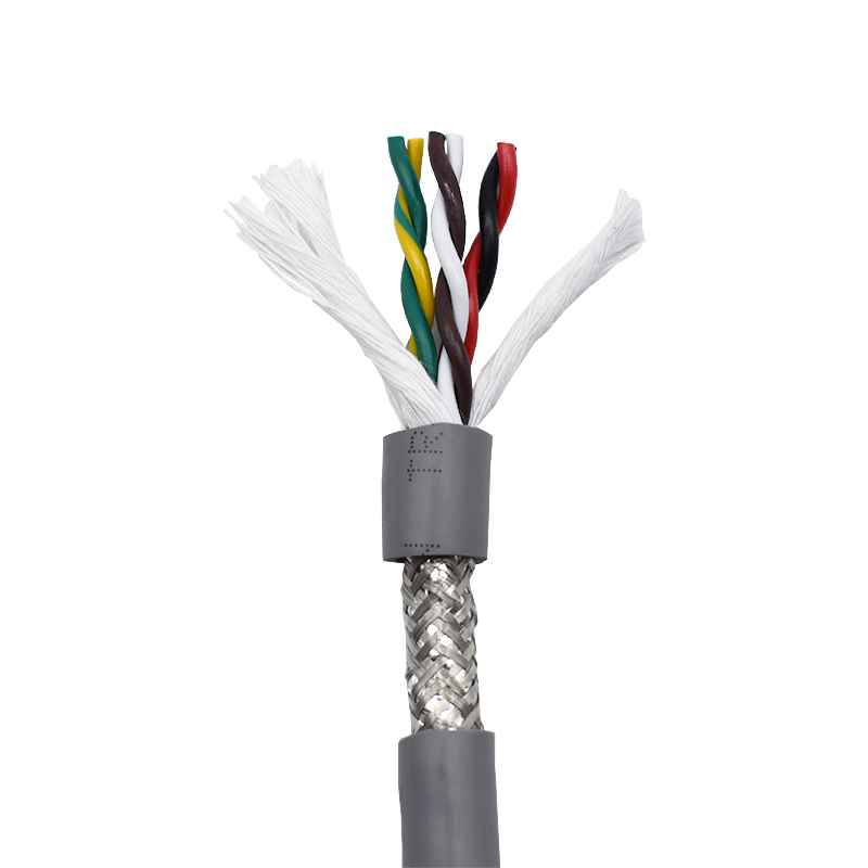 柔性双绞屏蔽拖链电缆TRVVPS2芯4芯0.2平方6芯8芯0.3机器人手臂线 - 图3