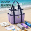 Sino-European swimming storage bag separated sports fitness bag special equipment women's wash mesh beach bag large capacity