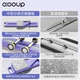 Split multi-functional abdominal plate automatically rebounds