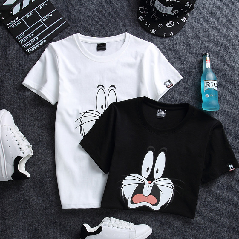 爱情雪白色女短袖2020新款夏季t恤 爱情雪T恤