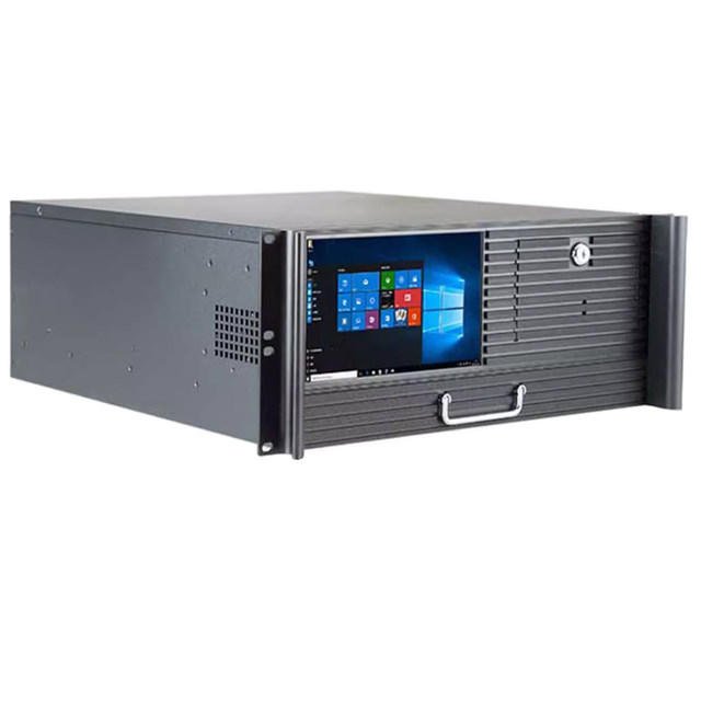 4U chassis with 9-inch display integrated industrial computer