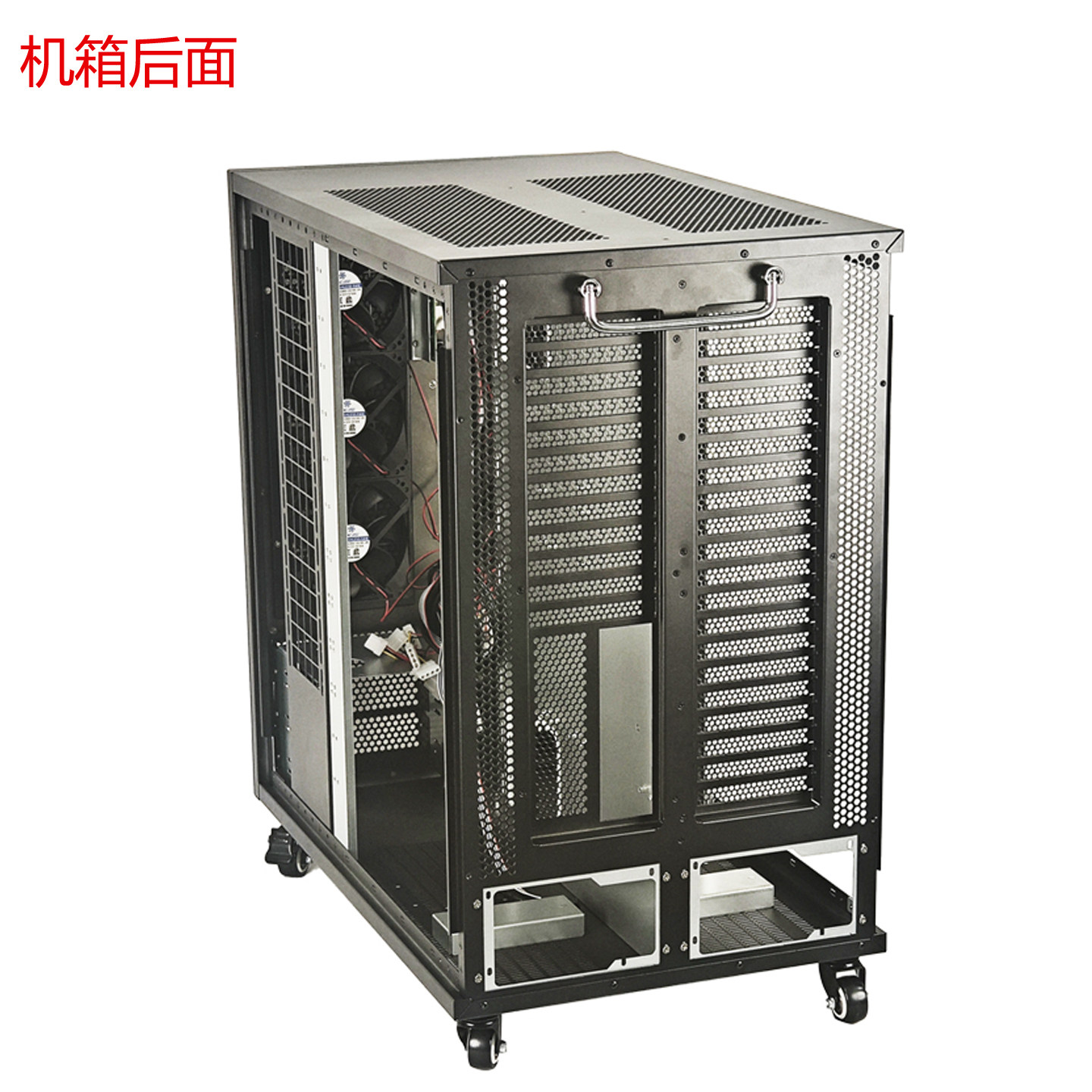 Boss Industrial Control Dual Tower Server Chassis Multiple Graphics Cards
