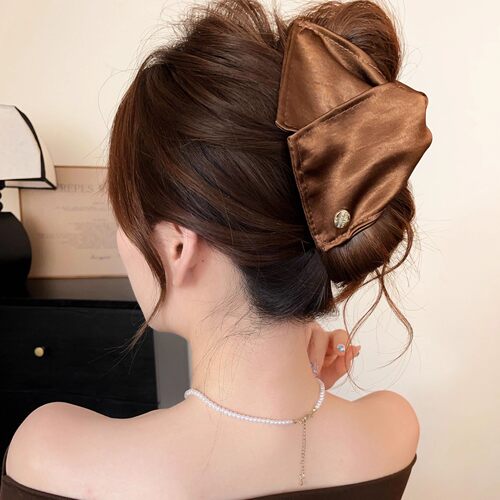 高级感轻奢三角抓夹女2025新款后脑勺盘发鲨鱼夹时尚气质发卡头饰 - 图0