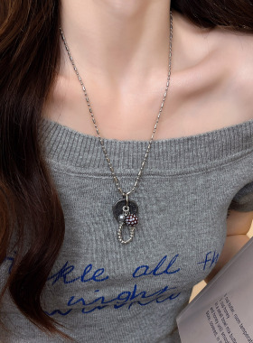 蘑古力串珠耳钉女2025新款