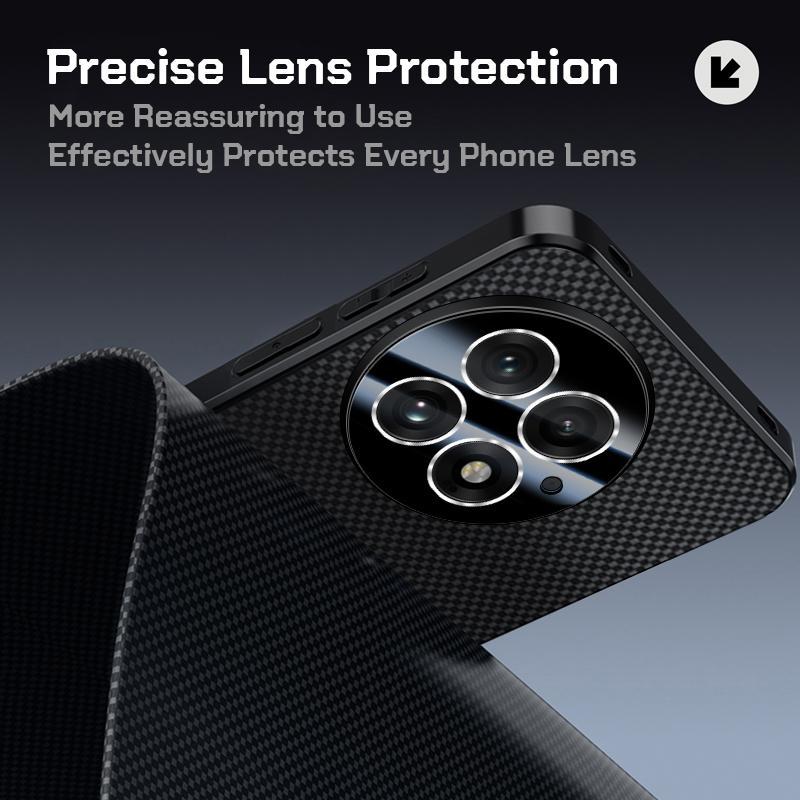 适用一加13手机壳1加ace5简约碳纤维纹1+aec5pro防滑oneplus全包镜头后壳pkg110超薄pjz散热pkr男ac5por女pr0 - 图2
