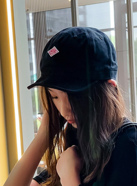 美式短檐帽男大头围日系鸭舌帽女