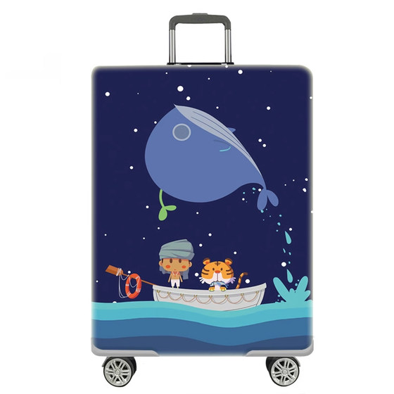 Elastic wear-resistant suitcase cover protective cover dust cover