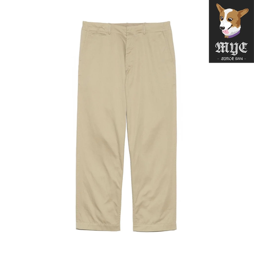 现货 NANAMICA Wide Chino Pants 宽版纯色斜纹棉布休闲长裤25AW - 图3