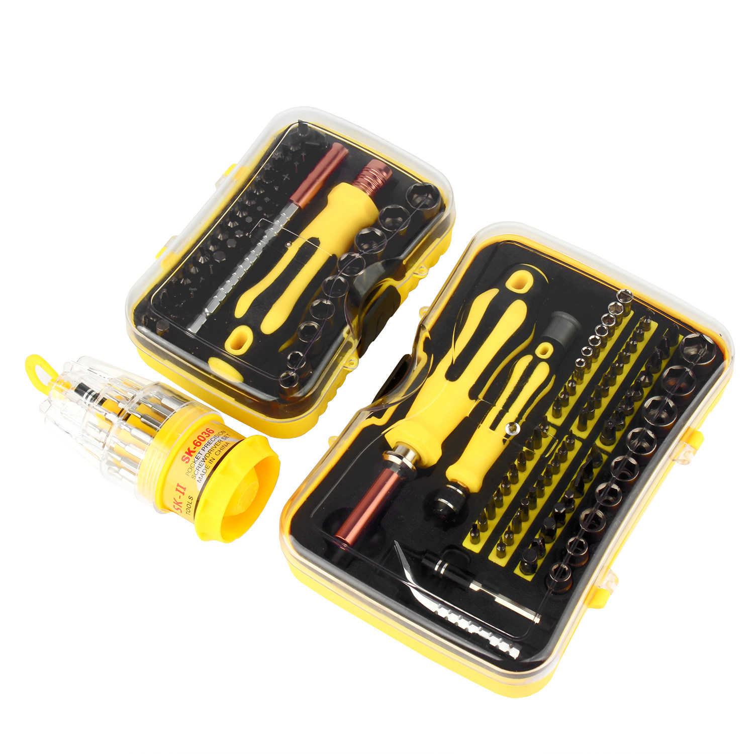 螺丝刀套装手机笔记本专业万能改锥 creaby螺丝批组套