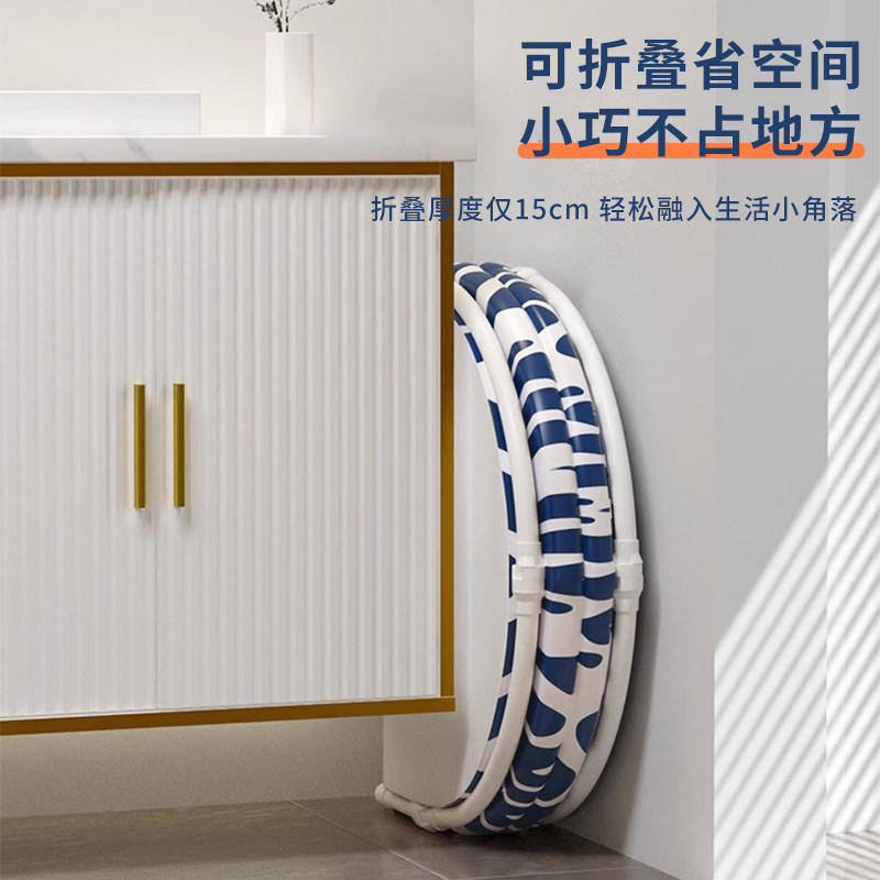泡澡桶大人可折叠浴缸家用加大浸浴盆全身成人儿童洗澡一秒免安装