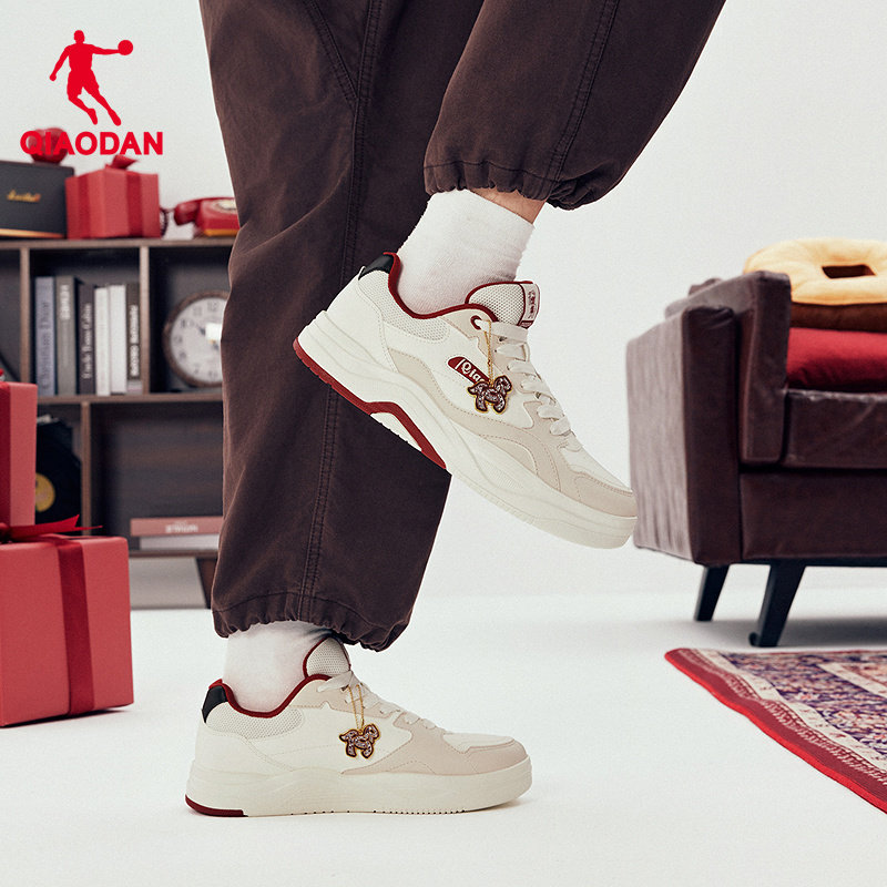 商场同款乔丹官方旗舰店新年男板鞋红色本命年马年休闲运动鞋鞋子