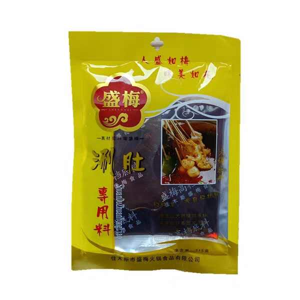 东北麻辣涮肚 佳木斯特产盛梅系列调味料火锅调料 涮面 涮肚底料 - 图3