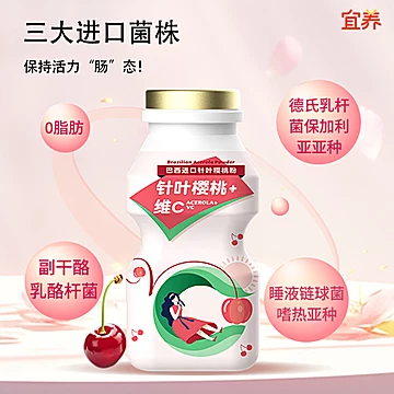 【宜养】新年礼盒乳酸菌饮品100g*24瓶[5元优惠券]-寻折猪