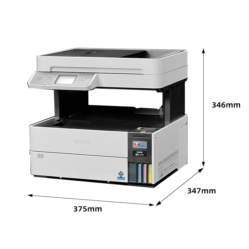 爱普生L6468 L6498墨仓式彩色喷墨无线一体机家用办公双面打印机-图1
