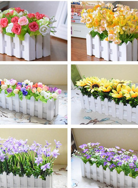 清明节祭奠上坟墓前塑料花