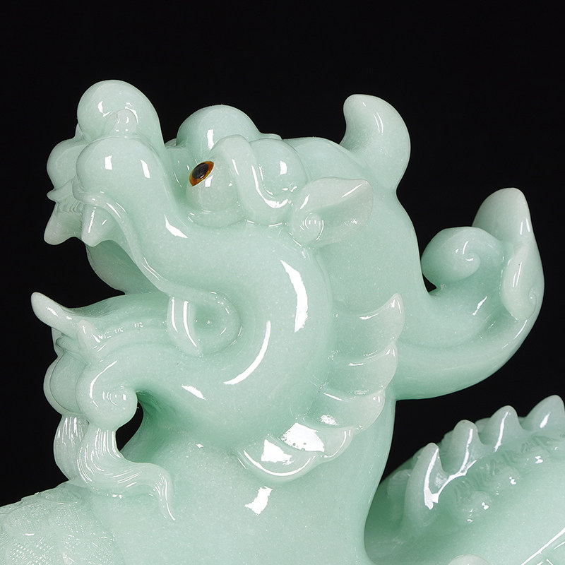 招财玉貔貅摆件一对家居皮丘办公室桌面装饰客厅风水乔迁开业礼品,淘宝优惠券,粉丝福利购,淘宝优惠卷