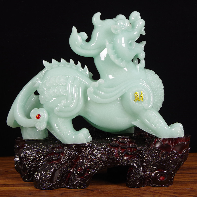 招财玉貔貅摆件一对家居皮丘办公室桌面装饰客厅风水乔迁开业礼品,淘宝优惠券,粉丝福利购,淘宝优惠卷