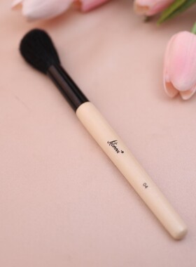 白杆面部化妆刷中光峰黑色羊毛