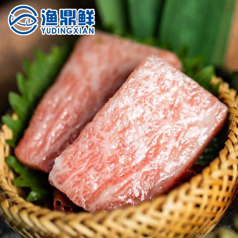 金枪鱼大腹刺身即食蓝旗新鲜大脂生鱼片生鲜高档海鲜低温冷冻 - 图2